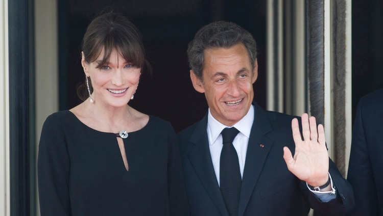 La modelo y cantante italiana, Carla Bruni, se casó con el ex presidente Nicolás Sarkozy en 2008