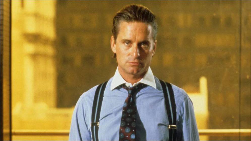 Foto: Todo para atrás. (Fotograma de 'Wall Street', de Oliver Stone)