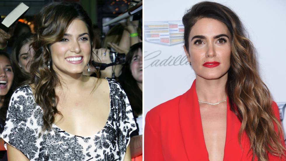 Nikki Reed, en 2008 (izquierda) y en 2018 (derecha).