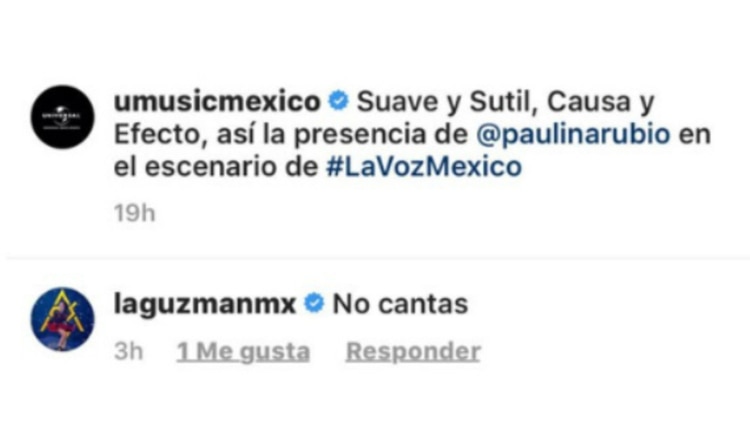 Alejandra Guzmán dijo a Paulina que no canta (Captura de pantalla)
