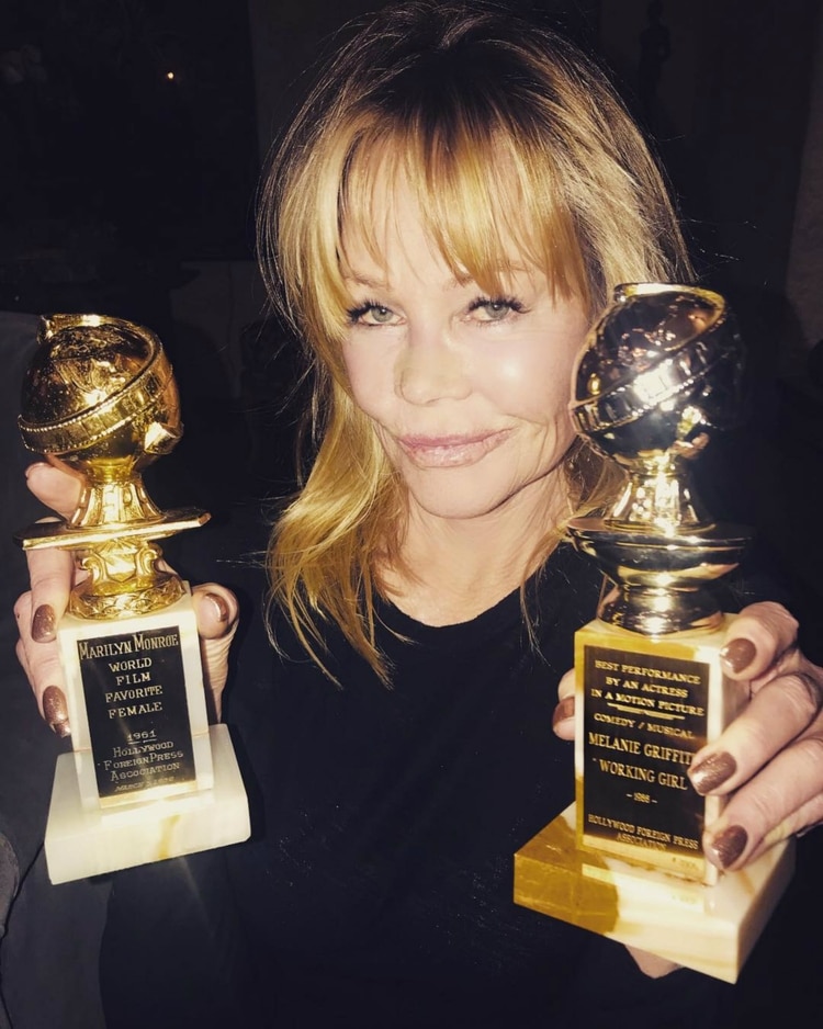 El aspecto de Melanie llamó la atención de sus seguidores en Instagram (Foto: Instagram/melaniegriffith)