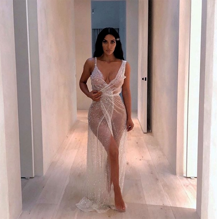 Kim en una sesión especial para sus redes (Foto: Instagram)