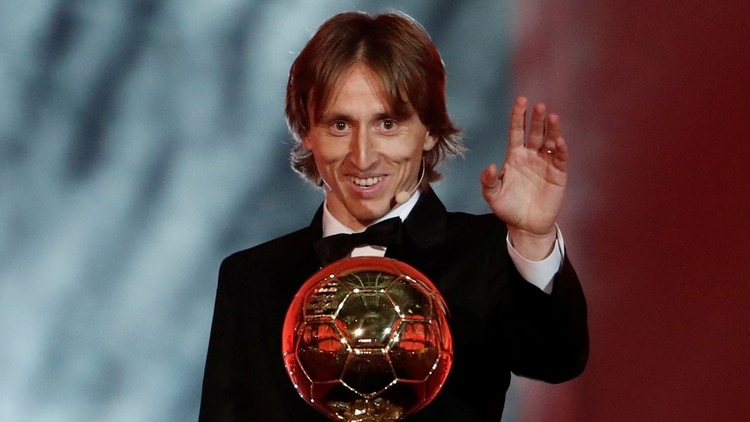Aunque no pudo ganar la final de Rusia 2018, Modric se quedó con el Balón de Oro. (Reuters)