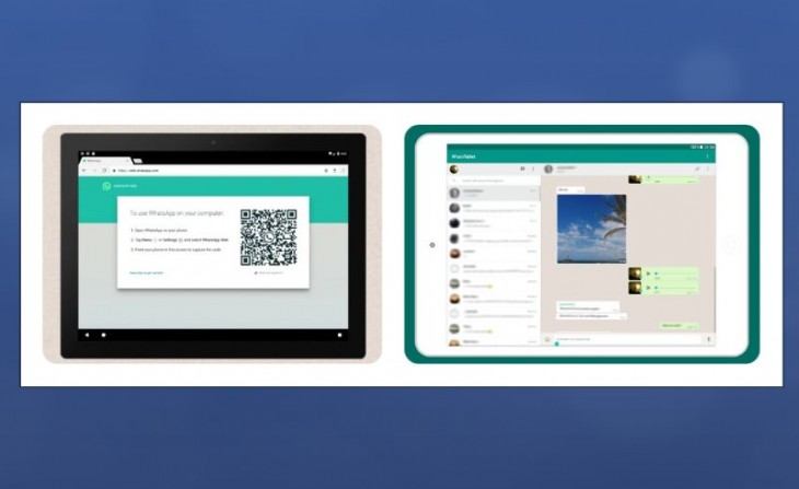whatsapp tablet