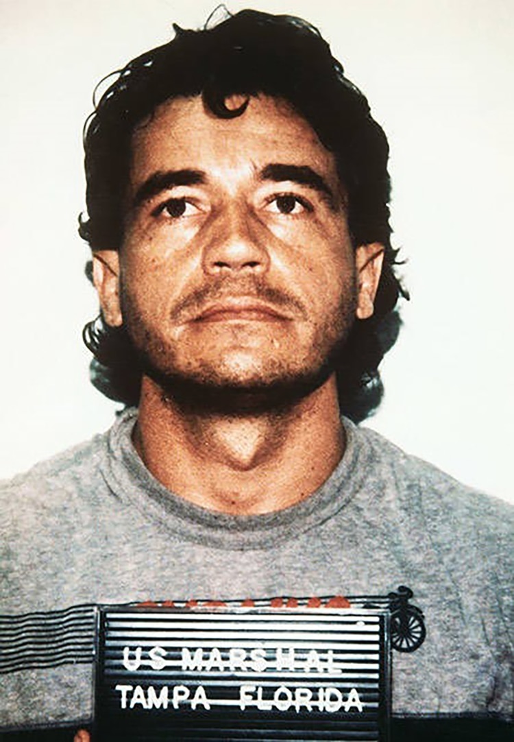 Carlos Lehder fue capturado el 4 de febrero de 1987, y ese mismo día fue enviado a una cárcel en Tampa, Florida.