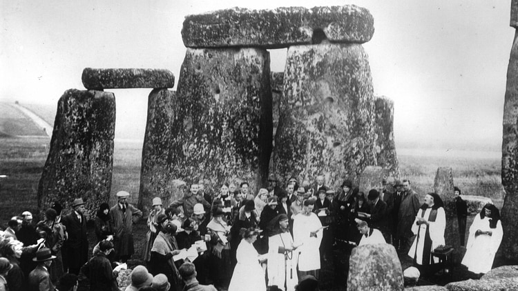 El santuario de Stonehenge, el misterioso complejo megalítico del sur de Inglaterra, inspiró una corriente que abogaba por la restauración druídica