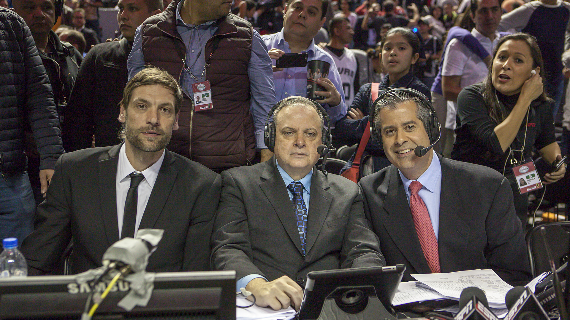 Mexico City, Mexico - January 14, 2017 - Mexico City Arena: Alvaro Martin during a regular season NBA game in Mexico City (Photo by Antonio Hernandez / ESPN Images)