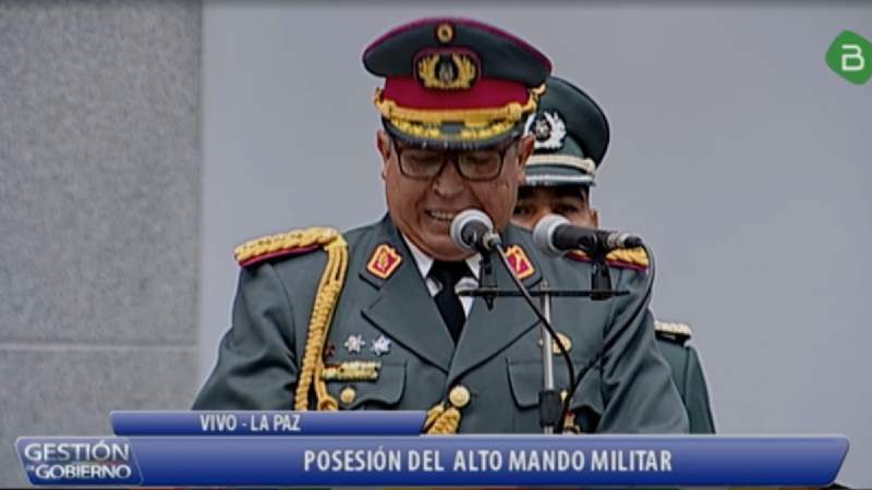 El nuevo comandante de las FFAA es Williams Kaliman Romero
