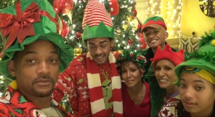Will Smith mostró las decoraciones navideñas en su casa (Foto: Instagram / willsmith)