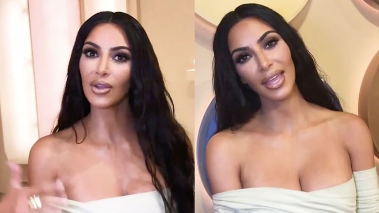 Kim Kardashian se siente insegura por su problema en la piel (Foto: Instagram kimkardashian)