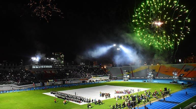 Vista panorámica del estadio Félix Capriles, después de su mejora para los XI Juegos Suramericanos Cochabamba 2018. | Foto archivo | Daniel James