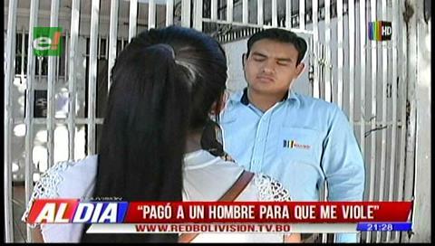 Mujer denuncia que su pareja contrató a un sujeto para que la violara