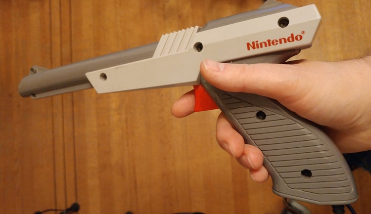 La pistola NES Zapper (Foto: @GameSquire)