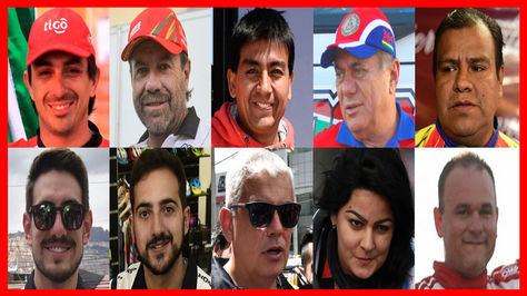 Los pilotos bolivianos en el Rally Dakar 2019. Con fotos de archivo