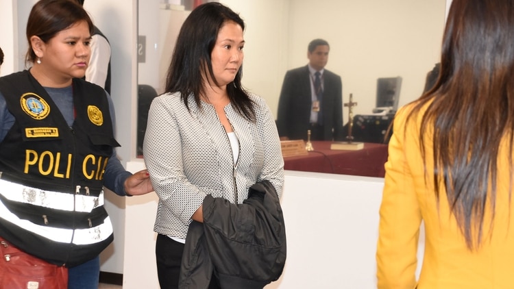 Keiko Fujimori detenida (Reuters)