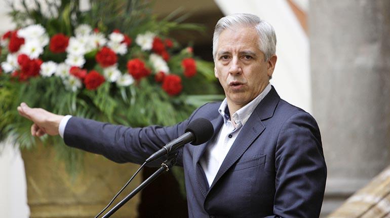 Álvaro García Linera, vicepresidente. | Foto archivo | MARKA REGISTRADA