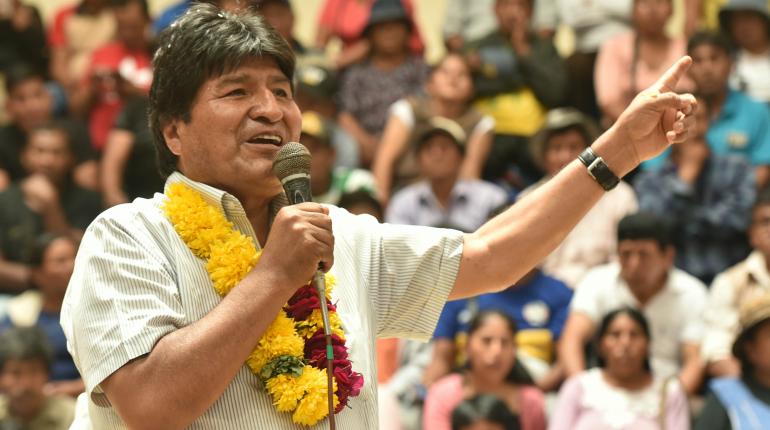 El presidente, Evo Morales. | ABI