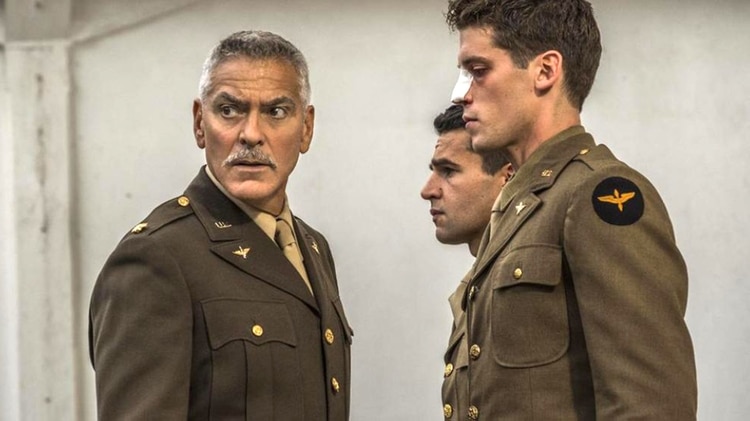 Una de las primeras imágenes de George Clooney en “Catch-22”, que aún no tiene fecha de estreno