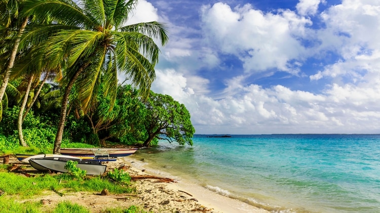 Kiribati, uno de los lugares menos visitados del planeta y el primero en recibir el año (IStock)
