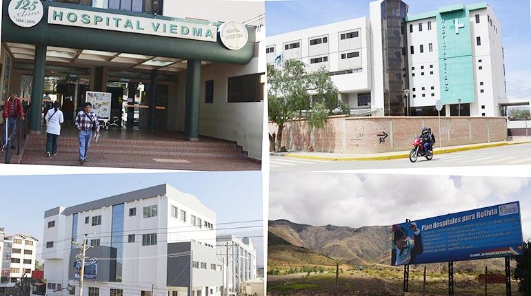 Los hospitales Viedma, Sur y Salomón Klein, donde faltan ítems. Luego, el predio para el oncológico. | LOS TIEMPOS