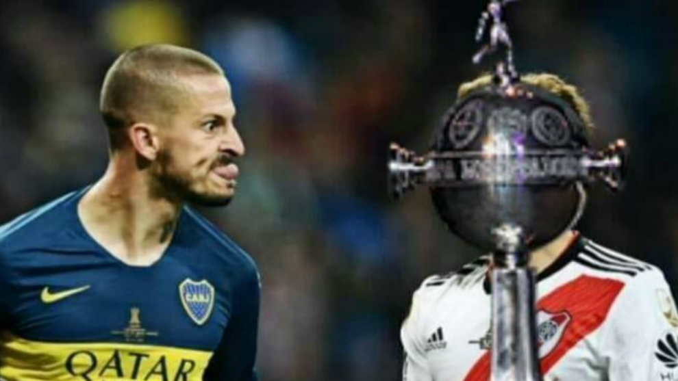 Una final de la Libertadores atípica... con Benedetto en el centro de los memes