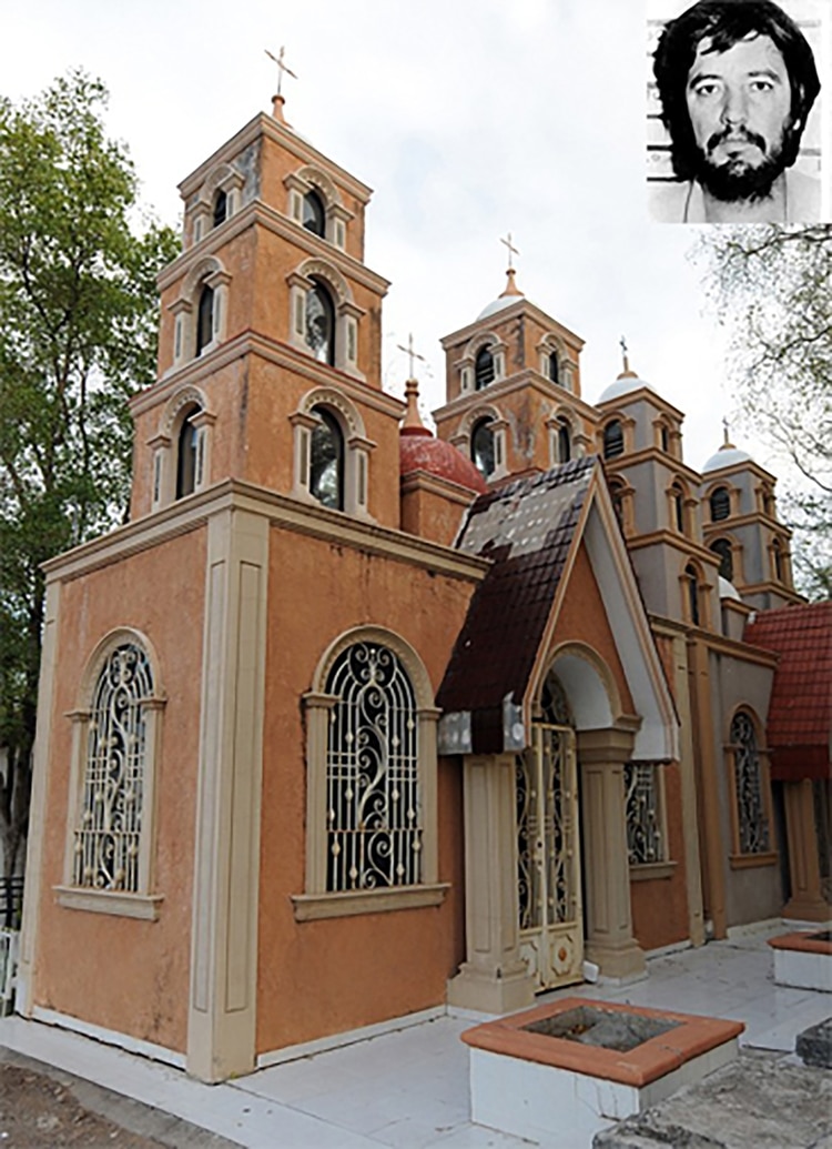 El costoso mausoleo en el que descansan los restos del capo mexicano (Foto: Archivo)