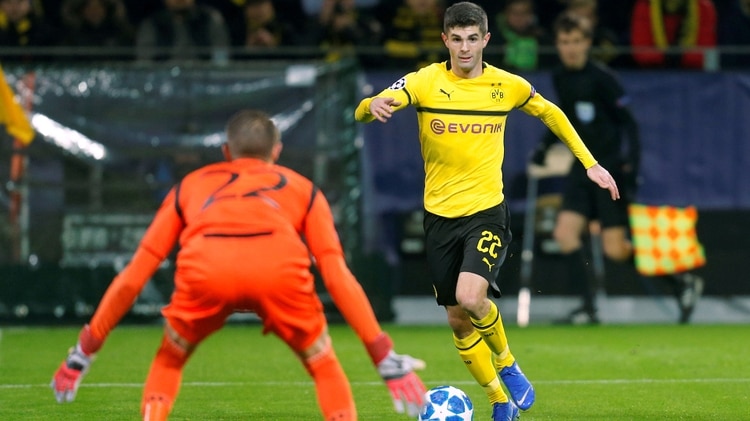 (Reuters) Pulisic es la promesa del fútbol estadounidense