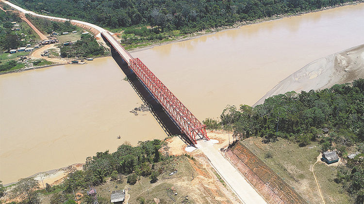 Beni II. Fue construido con la tecnología celosia metálica. Foto: ABC