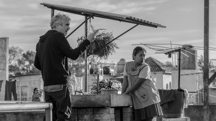 Una escena de la filmación (Foto: Instagram)