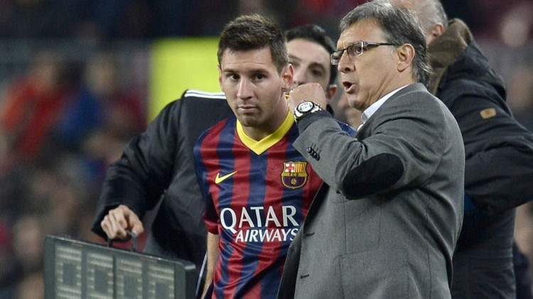 El “Tata” Martino dirigió al Barcelona en la temporada 2013-2014 (Foto: NA)