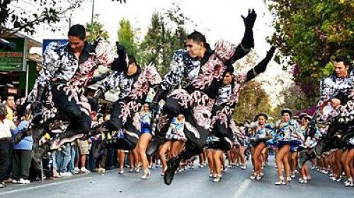 Baile de Caporales en Cochabamba