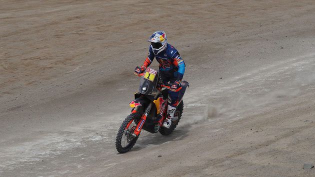 Walkner se llevó la etapa 2, pero Barreda Bort es el lÃder en motos