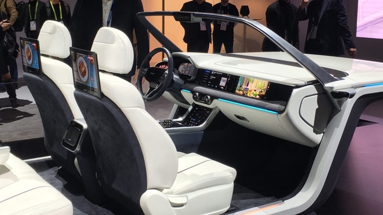 La cabina inteligente diseñada por Samsung