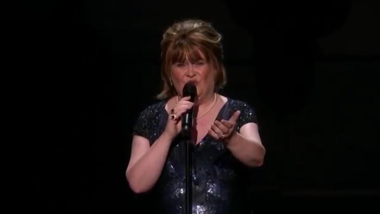 Susan Boyle recibió el botón dorado