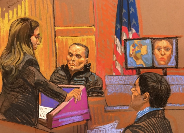 El narcotraficante colombiano Juan Carlos Ramírez Abadía, alias Chupeta, testificó contra el ‘Chapo’ para rebajar su condena de 55 años de prisión en EE.UU. (Imagen: @TelemundoNews)