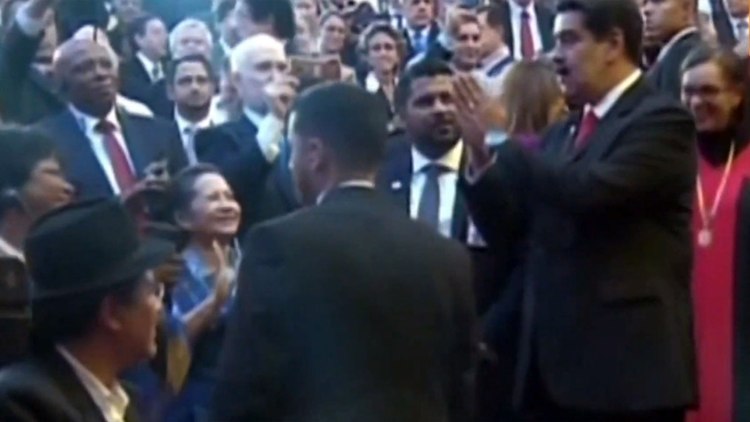 EN VIVO: ante el repudio mundial, Nicolás Maduro asume su segundo ...