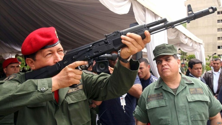 Andrade fue guardaespaldas de Hugo Chávez
