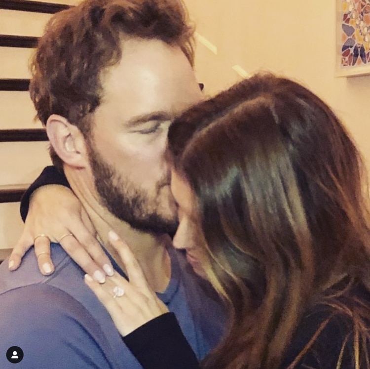 Chris Pratt anunció su compromiso con Katherine Schwarzenegger (Instagram)