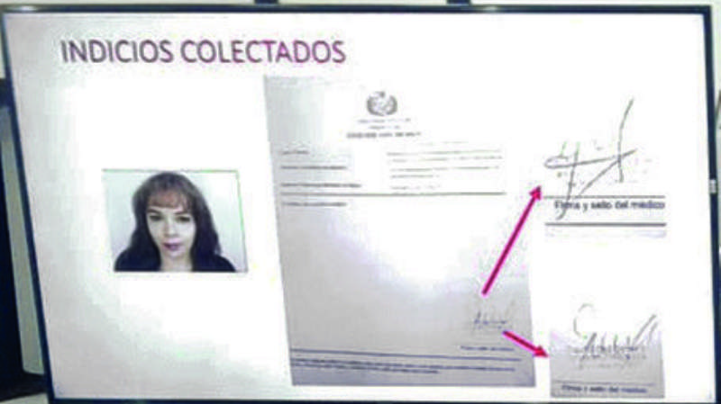 La médica detenida niega haber vendido cupos a aspirantes