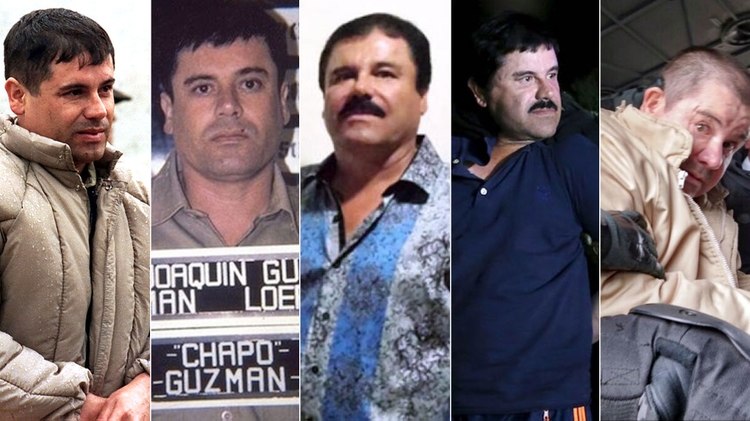 El Chapo Guzmán estaba con su esposa e hijas al momento de su detención (Foto: Archivo)