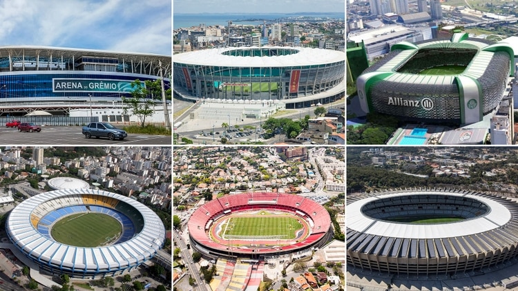 Los estadios Copa América Brasil 2019