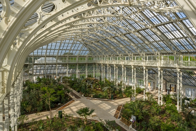 Interior de La Casa Templada. Foto: Gareth Garden © RBG Kew