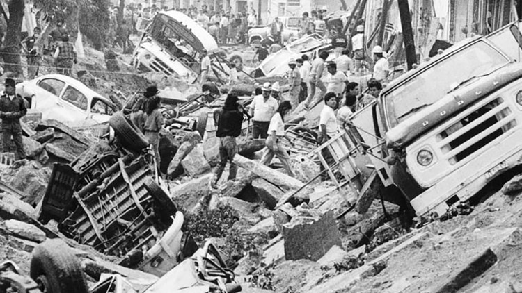 La gran tragedia en Guadalajara, Jalisco, de 1992. (Foto: Cortesía El Informador)