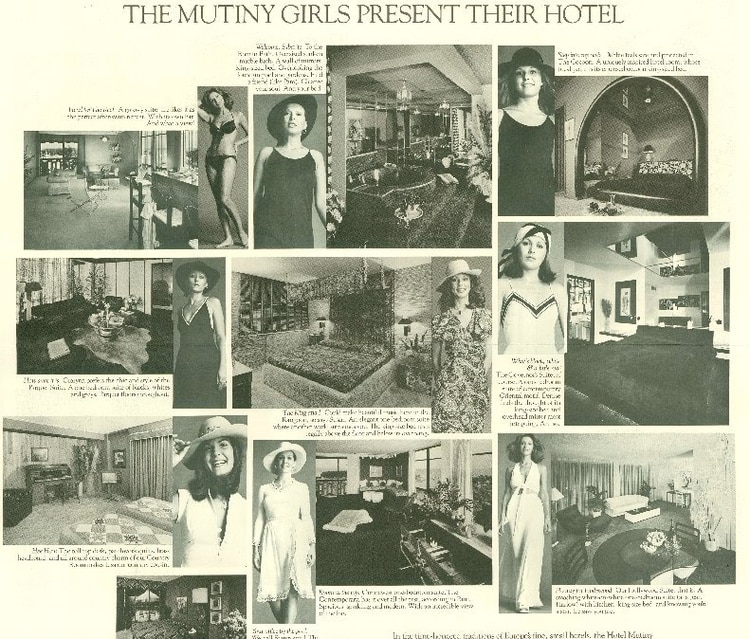 Las Chicas Mutiny eran envidiadas por su belleza y su dinero. (facebook.com/HotelScarface)