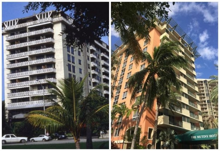 El edificio original fue remodelado en 2010. Desde 1999 , cuando reabrió, es un hotel-condominio.