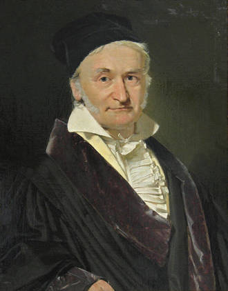 Retrato al Ã³leo de Carl Friedrich Gauss, 1840. (Wikipedia)
