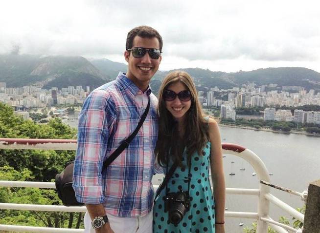 Fabiana y su marido, en una imagen de Instagram.