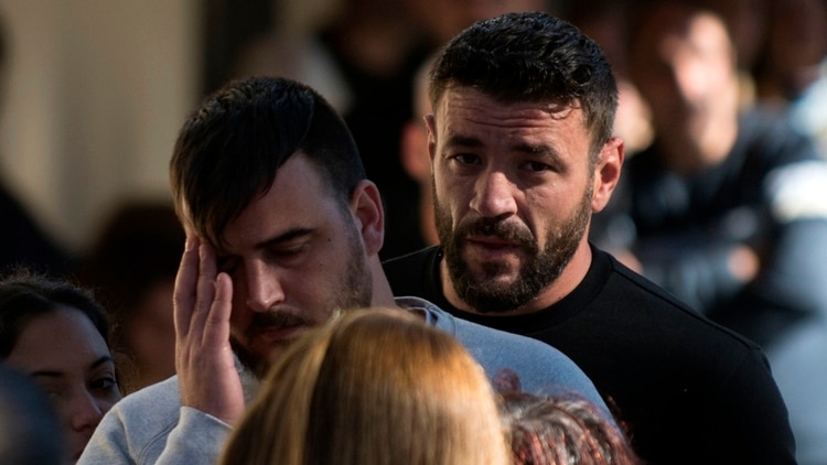 Jose Rosello, el padre de Julen, durante el velorio (Photo by JORGE GUERRERO / AFP)