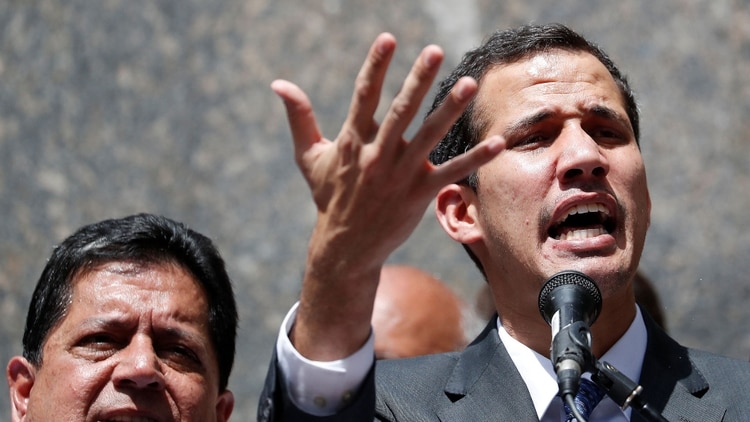 El líder opositor Juan Guaidó (Foto: Reuters)
