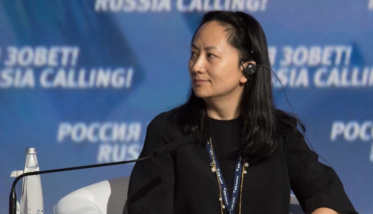 Meng Wanzhou, directora de finanzas de Huawei (REUTERS/Alexander Bibik)
